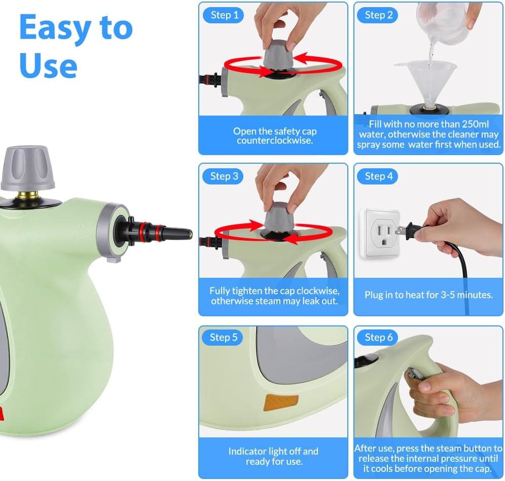 Ditch the Chemicals — Phueut Steam Cleaner That Sanitizes Anything with Just Water — image 2