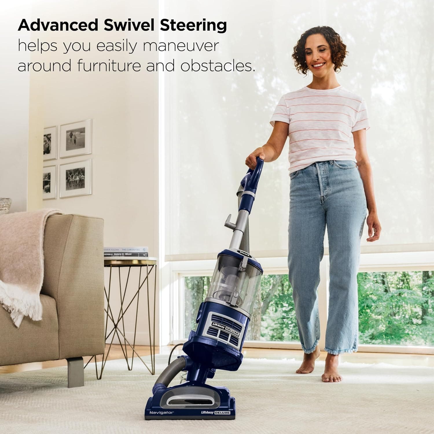 Lift Away the Mess — Shark Navigator NV360 That Deep-Cleans Carpets and Pet Hair — image 5