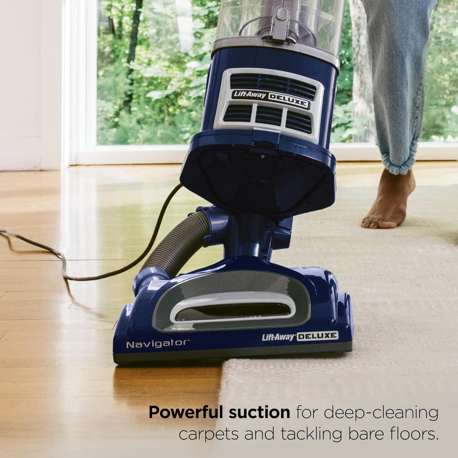Lift Away the Mess — Shark Navigator NV360 That Deep-Cleans Carpets and Pet Hair — image 2